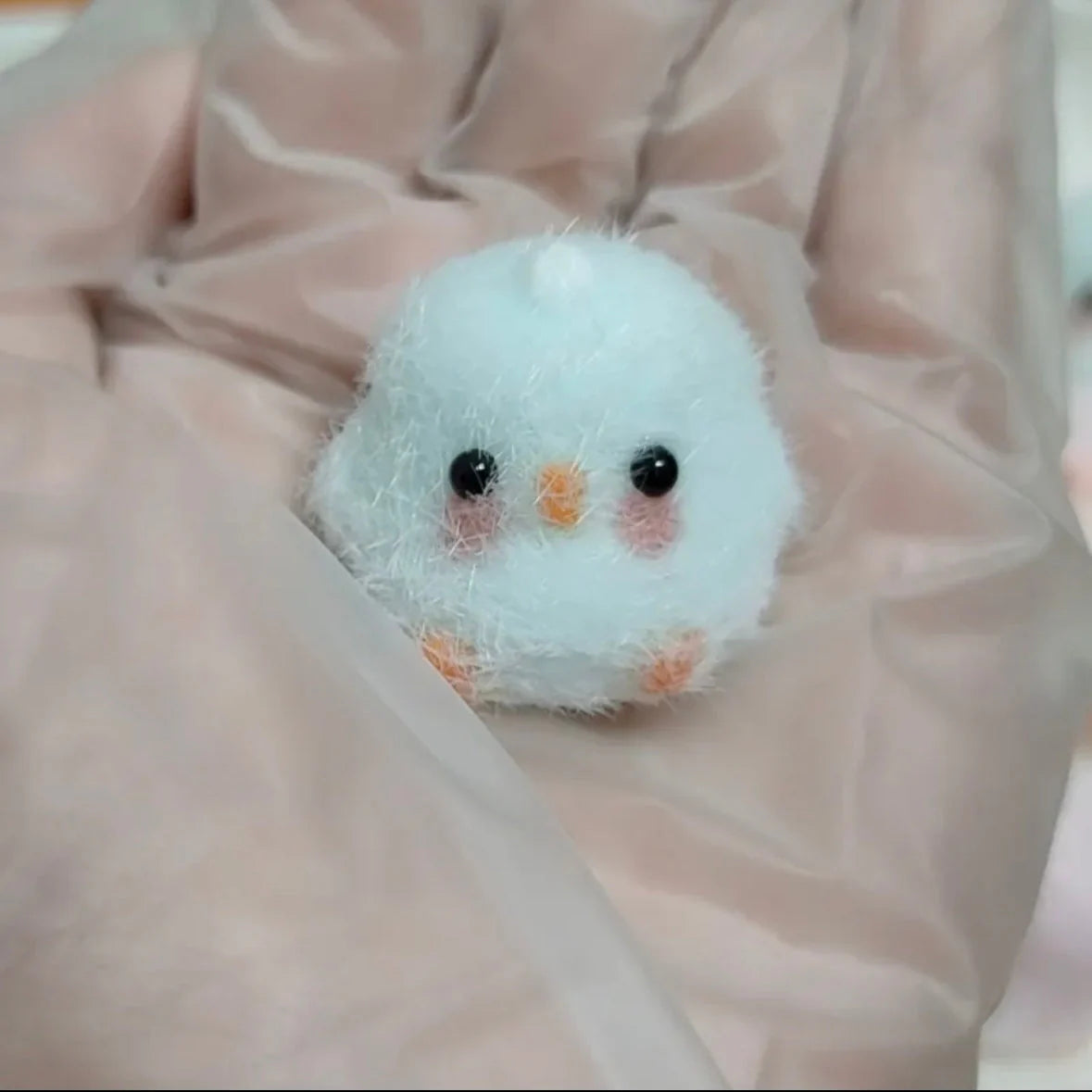 Handmade Mini Chicks Squishy Toy