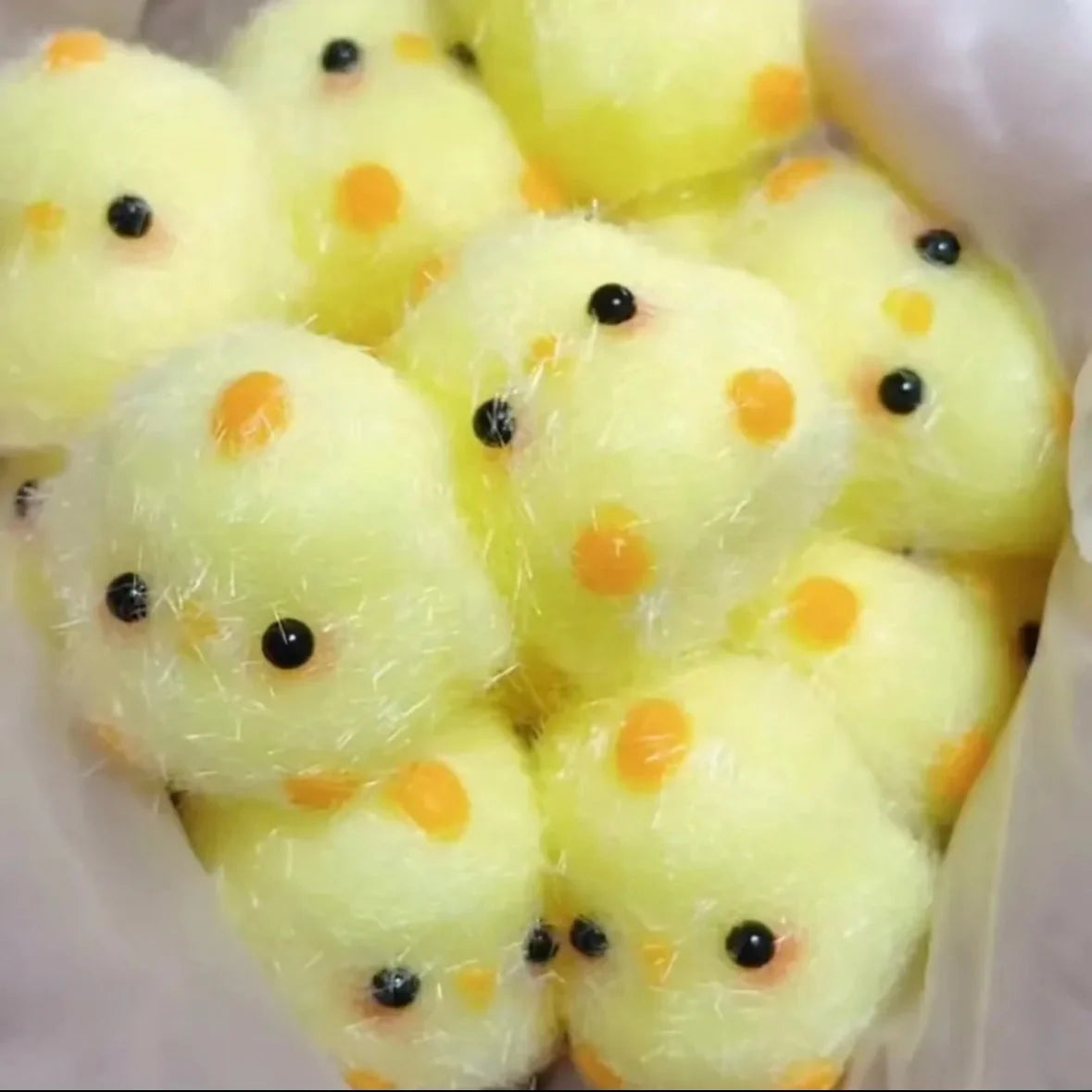 Handmade Mini Chicks Squishy Toy
