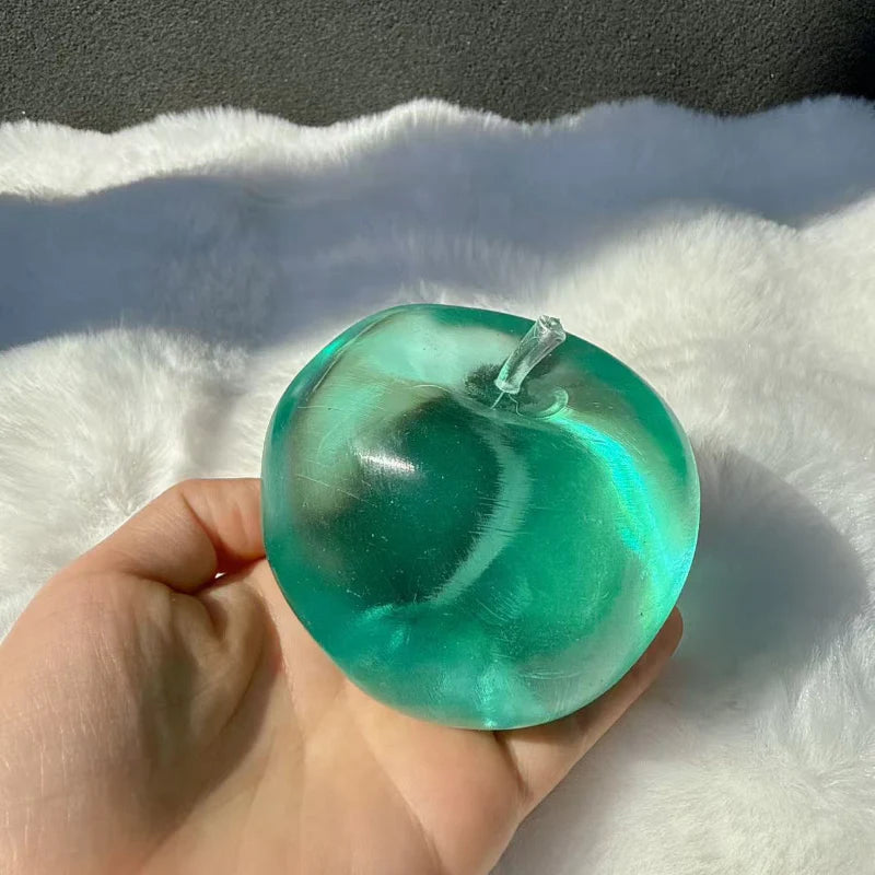 Crystal Apple Squishy Toy