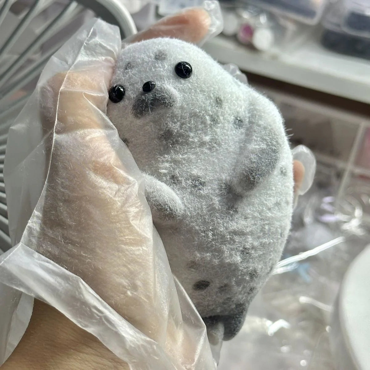 Baby Seal Squishy Toy