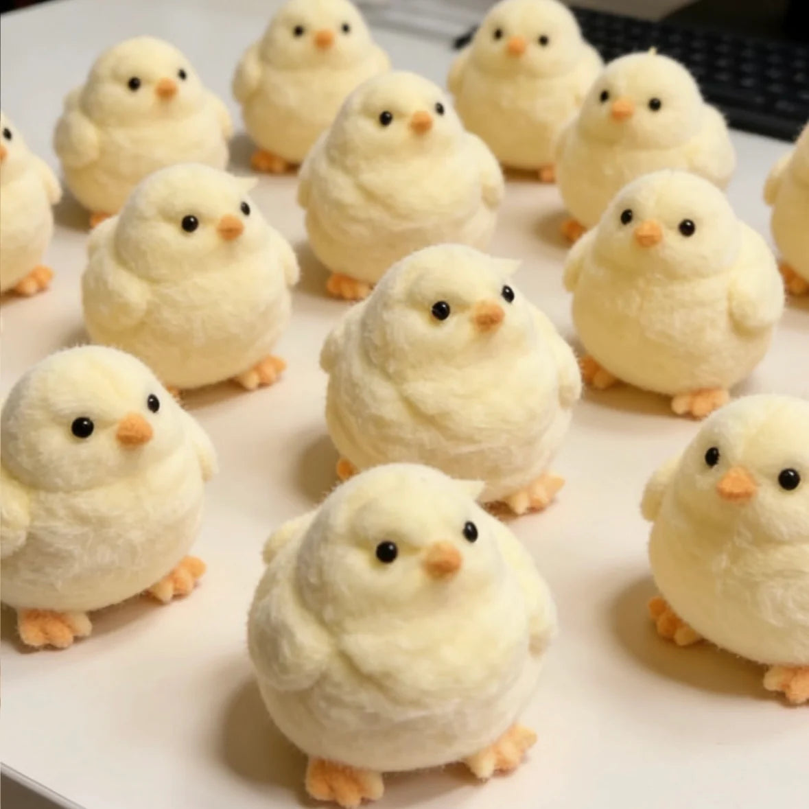 Handmade Silicone Chicks Squishy Toy