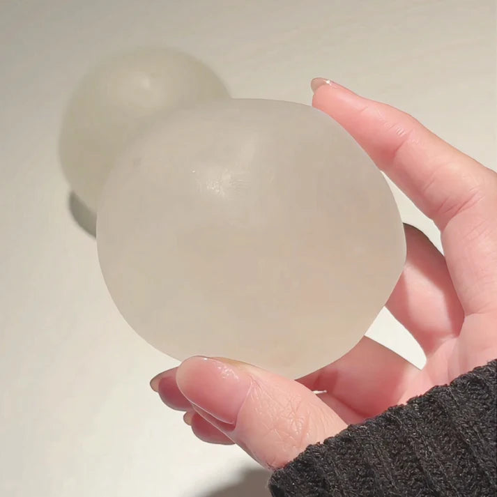 Snow Skin Mochi Coconut Oil Handmade Squishy Ball Squishy Toy