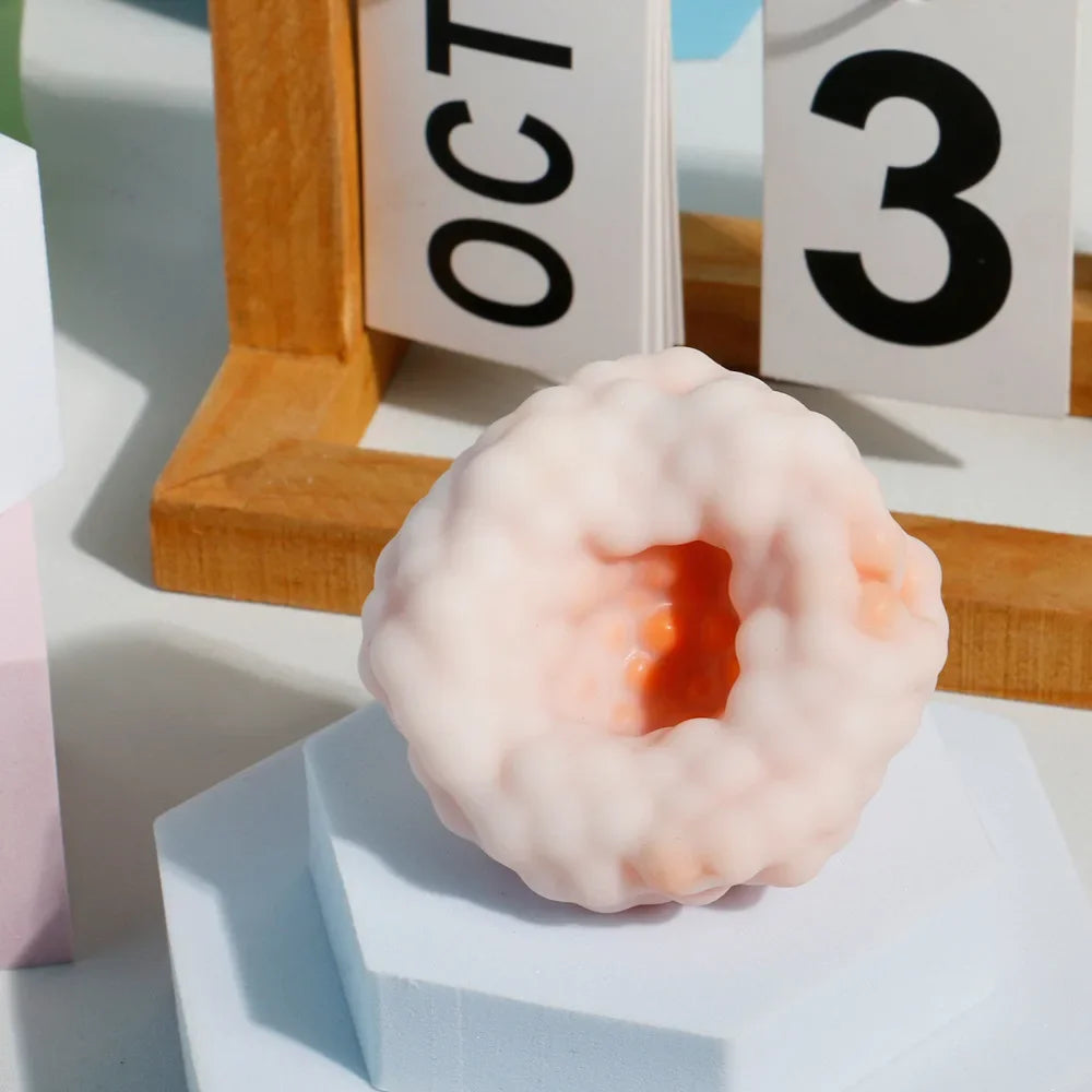 Creamy Crunch Handmade Squishy Ball