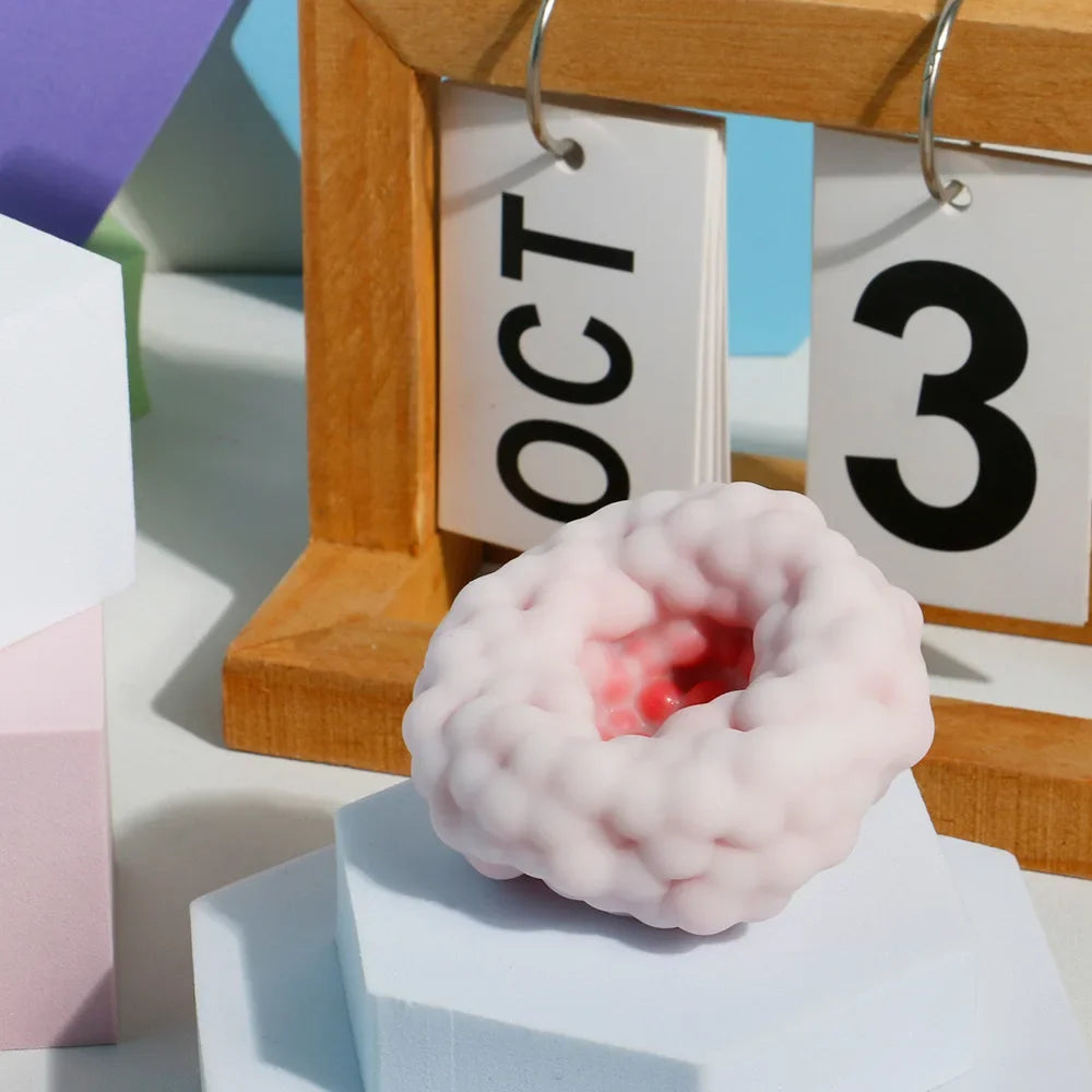 Creamy Crunch Handmade Squishy Ball