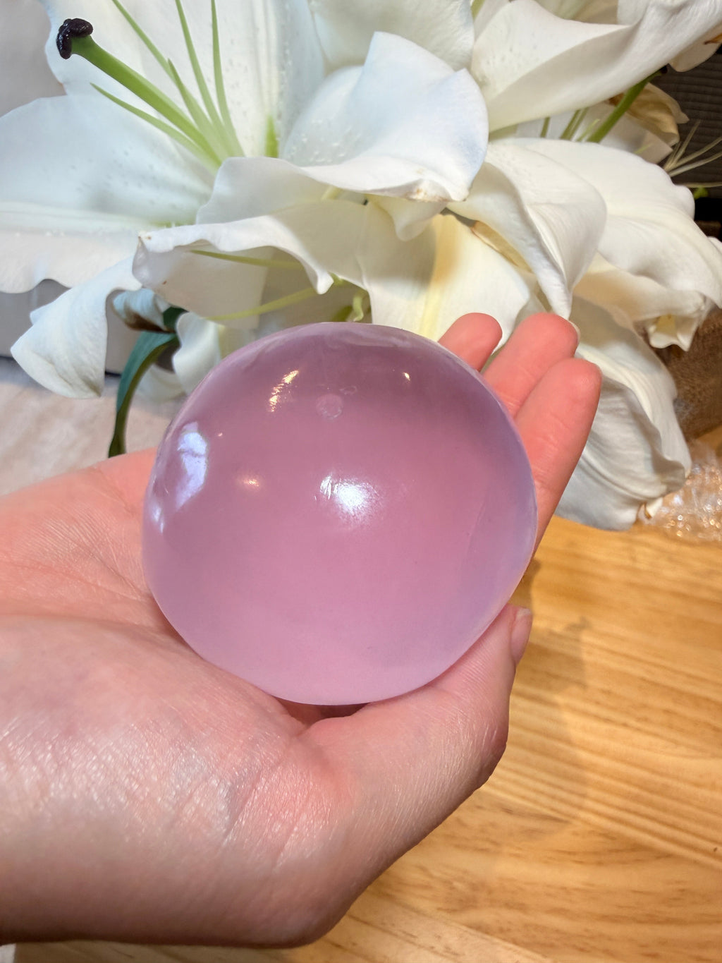 Shiny Coconut Oil Balls