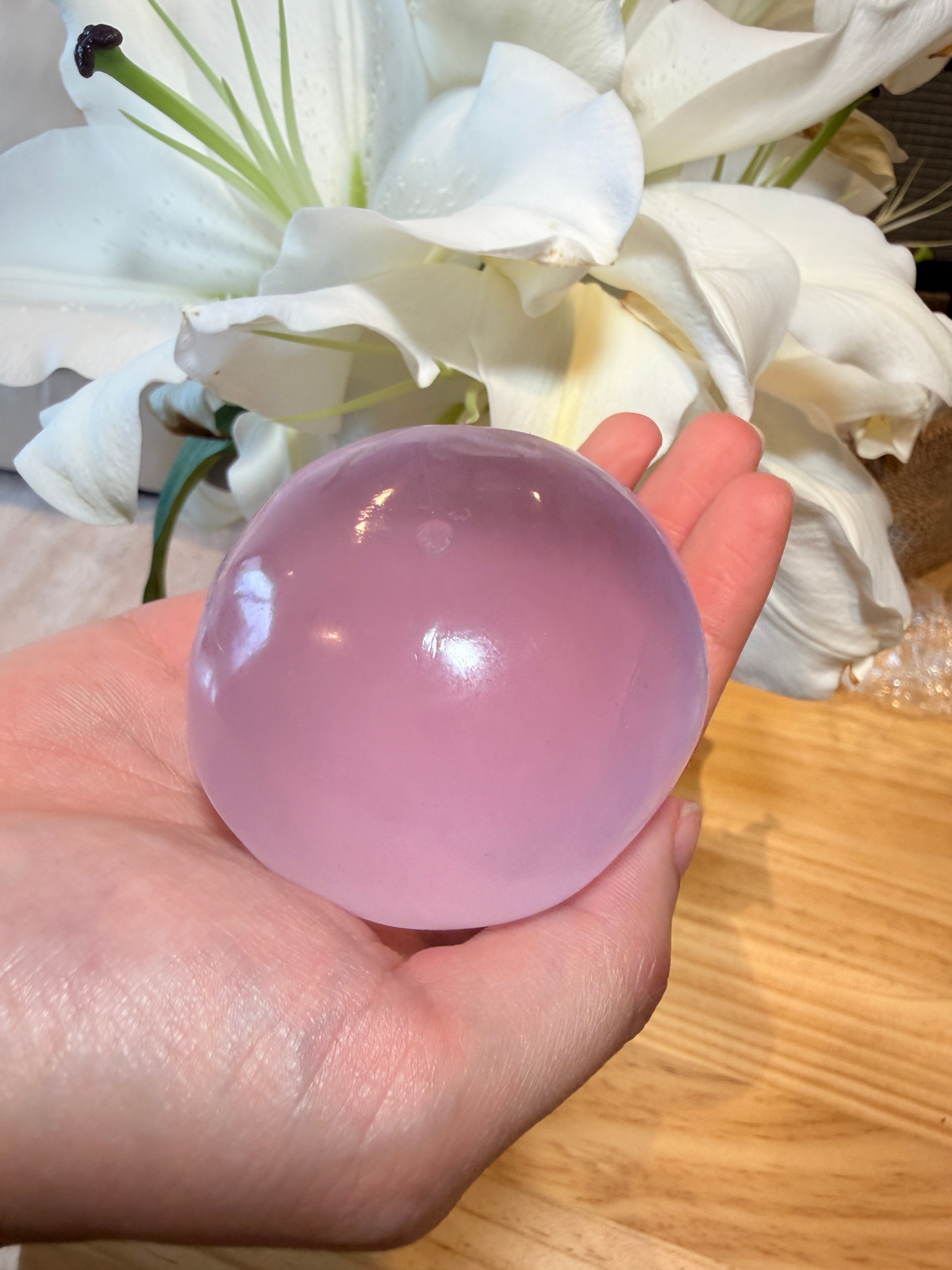 Shiny Coconut Oil Balls