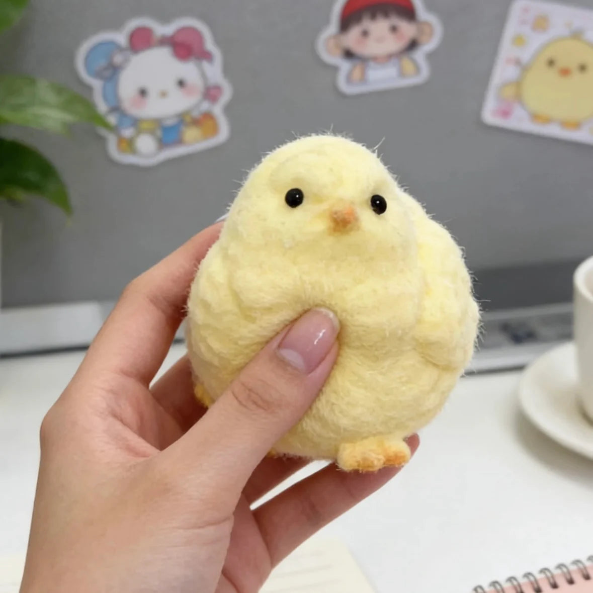 Handmade Silicone Chicks Squishy Toy