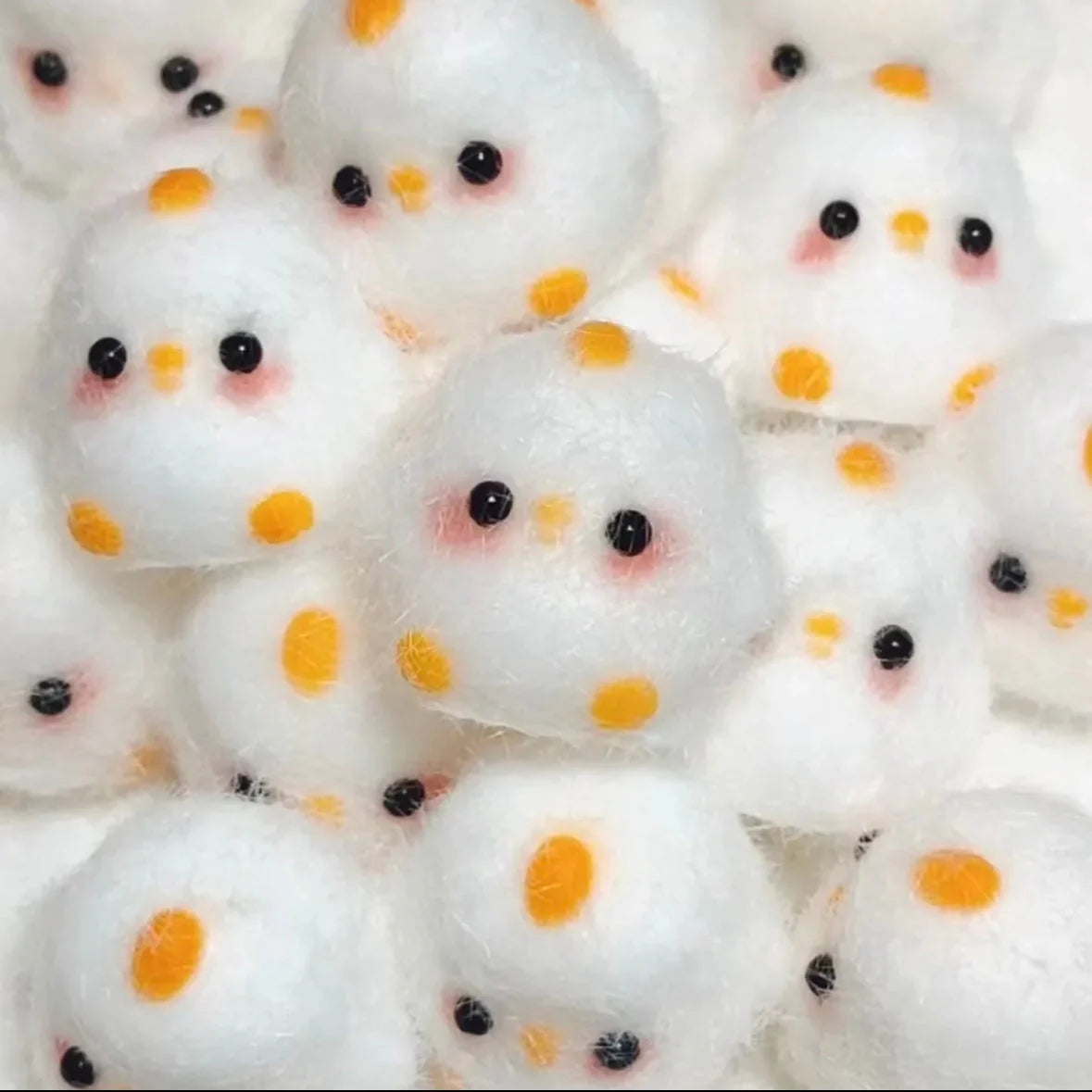 Handmade Mini Chicks Squishy Toy