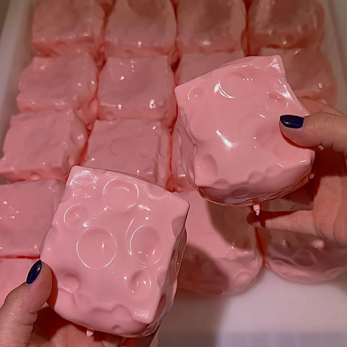 Large Cheese Vaseline Squishy Toy